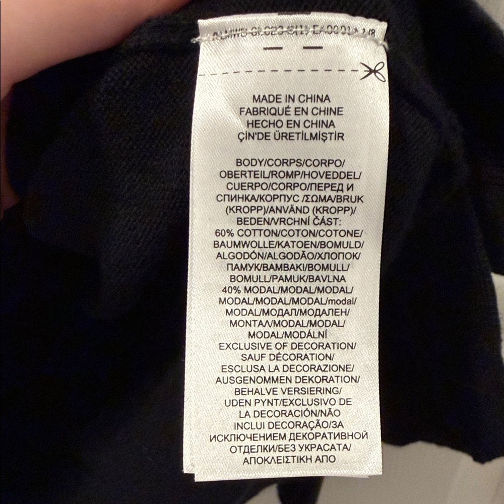 Ralph Lauren Black Crewneck Sweater with Dream Design - Picture 5 of 7
